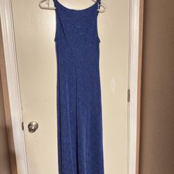 I.N. San Francisco Blue Sparkle Dress – Eye-Catching & Fun