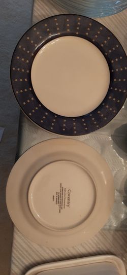 4 Coventry "Liberty" 8" plates