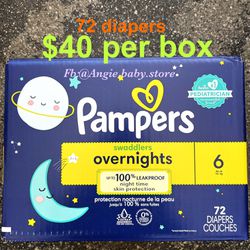 Pampers Swaddlers Overnight Size 6