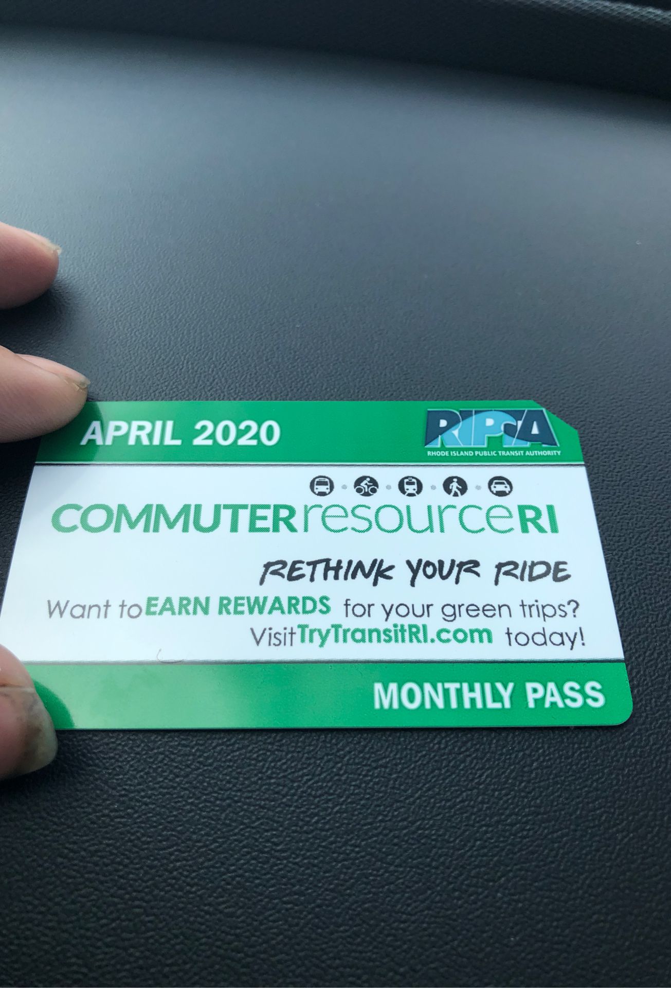 April bus pass 2020. Brand new