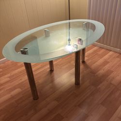  Glass Dinner Table Modern style 