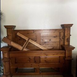 Queen Wood Bed Frame 