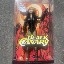 Black Canary Barbie Collector 