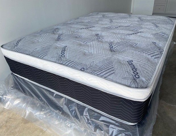 Cal King Euro Bamboo Pillow Top!!