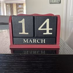 Wood Calendar