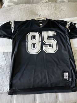 SD Chargers Antonio Gates Custom BLK/WHT