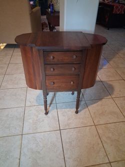 Sewing cabinet antique