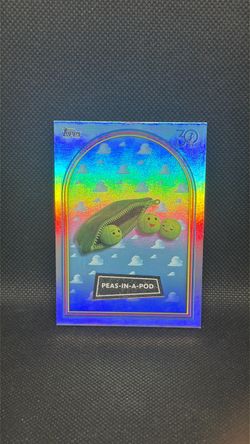 2026 Topps 30 Years of Toy Story Disney Image Variation Peas-In-A-Pod Refractor