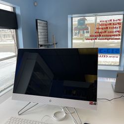 HP 27” Touch Display All in One, 512GB NVMe, AMD Radeon Graphics, 16GB DDR4 3200