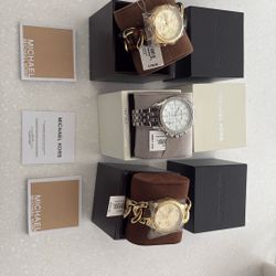 Relojes Para Mujer Mk  Nuevos  Negociables 