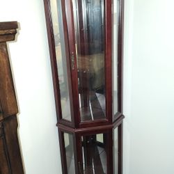 Wooden Glass Cabinet