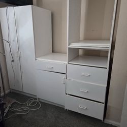 Cabinet with Drawer and Door