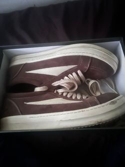 Rick owen vans dust milk