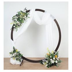Circle Wooden Arch