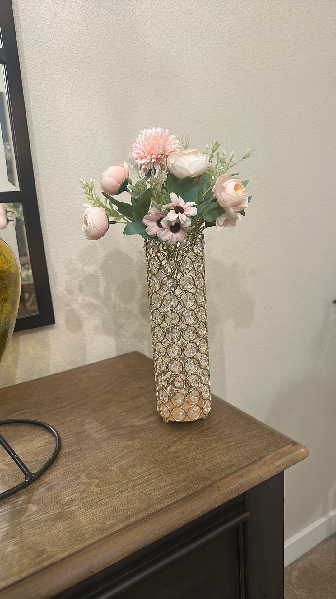 Centerpieces Glass vases with Flowers