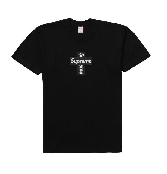 Supreme Cross Box Logo T-shirt Black