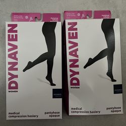 Ladies compression pantyhose.