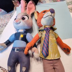 Zootopia Characters Judy Hoops & Nick Wilde & the whole gang
