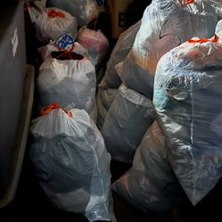 Got Lots Of Bags Of Clothes 