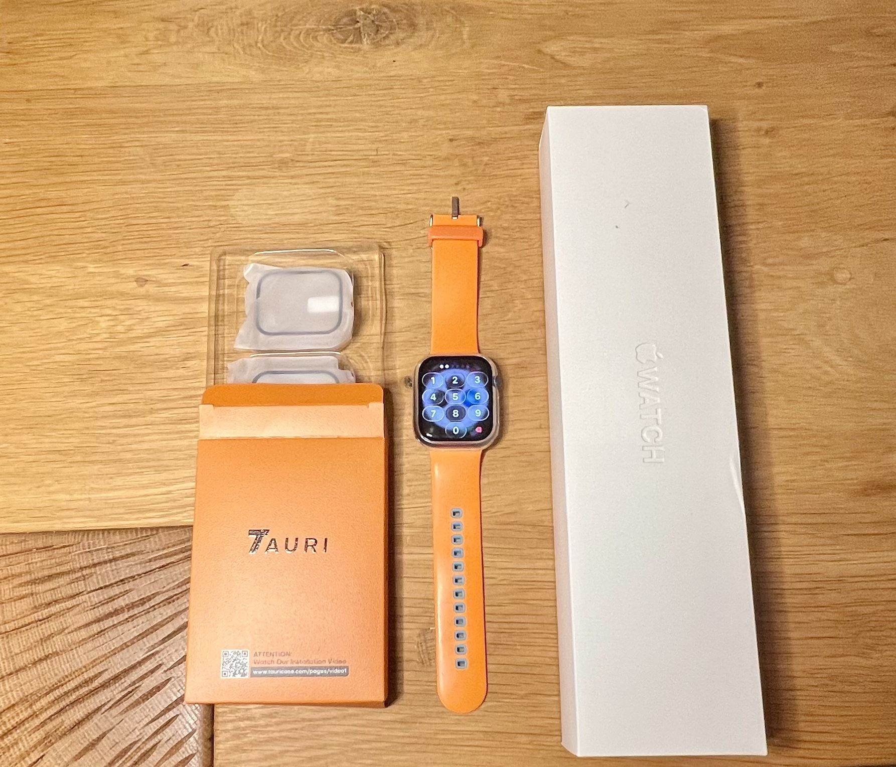 Apple Watch Series 7 / 45MM, Otterbox Strap and 2 Protector Cases
