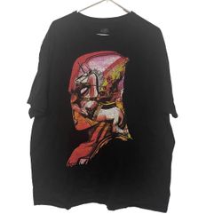 Marvel Men Shirt Black 2XL Superhero Mask Riding A Horse Short Sleeve Cotton Tee