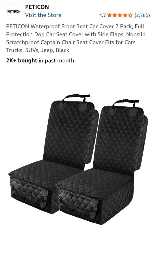 Peticon/ZQ Seat Covers For Pets