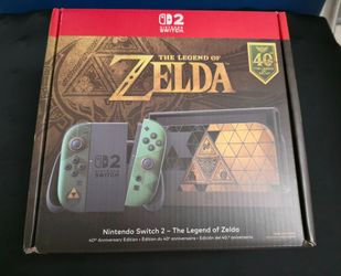 Nintendo Switch™ 2 - The Legend of Zelda™ - 40th Anniversary Edition