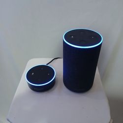 Amazon Echo Dot and Amazon Alexa 3rd Gen Smart Speaker 