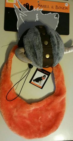 Viking Male Pet Hat - X-Large/XXLarge