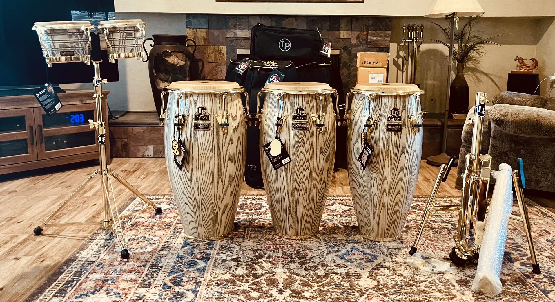 LP Galaxy Giovanni Percussion Set