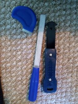 Grout removers and tile file