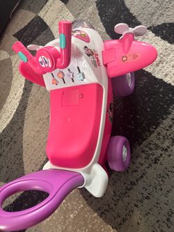 Minnie Mouse Ride-On Toy Airplane