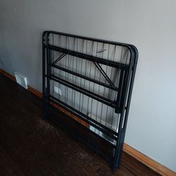 Portable, Foldable Twin Bed Base Frame Platform 