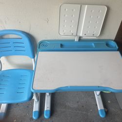Kids Adjustable Desk And Chair