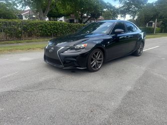 Lexus IS Sedan Black F Sport
