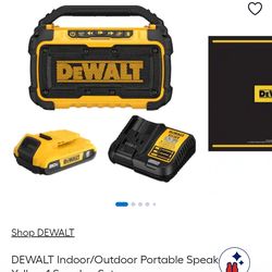 DEWALT Indoor/Outdoor Portable Speaker in Yellow 1 Speaker Set
Bestseller