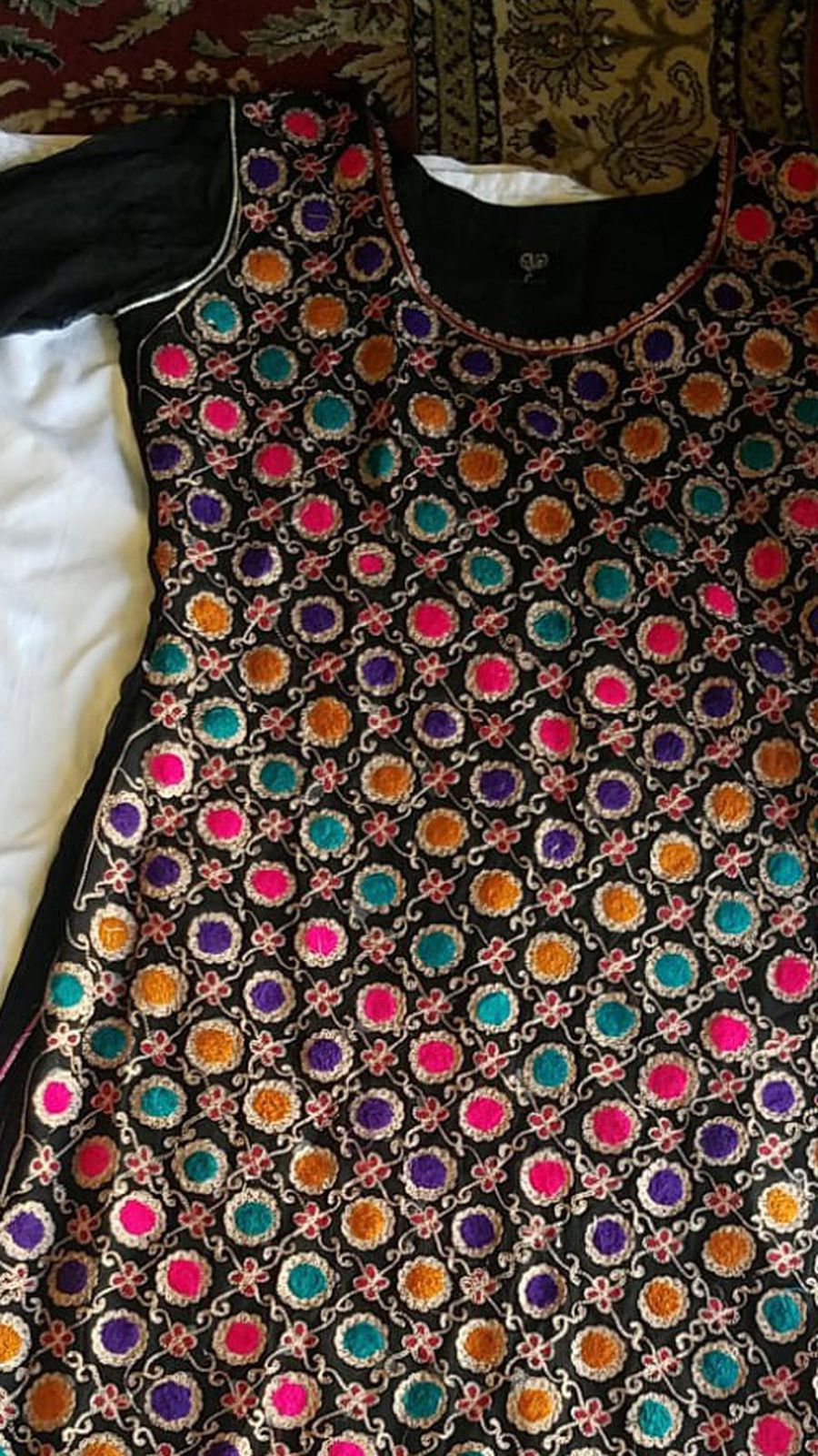 Pakistani Hand Embroidery Women's Party Dress