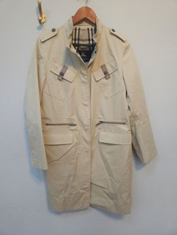 Burberry cotton trench coat