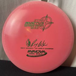 Innova Disc Golf Star Invictus Pink 173g Distance Driver Ricky Wysocki 2X Rare
