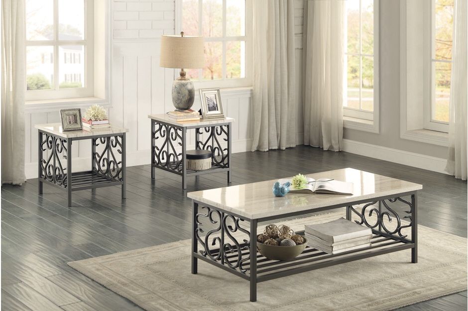 Occasional coffee table set