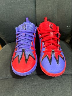 Puma Scoot Henderson Basketball Shoes Red Purple Men’s Size 7 – Very Light Wear