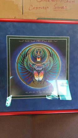 Rare Journey autographed album. 1980s