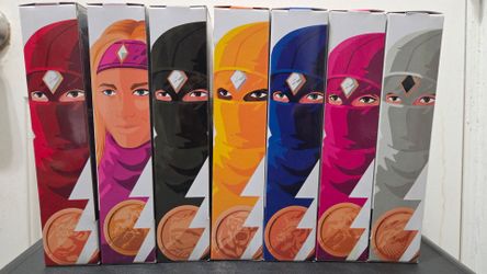 Lightning Collection Mighty Morphin Power Rangers Ninjetti set