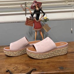 Fitflop Eloise Espadrille Suede Wedge Slides