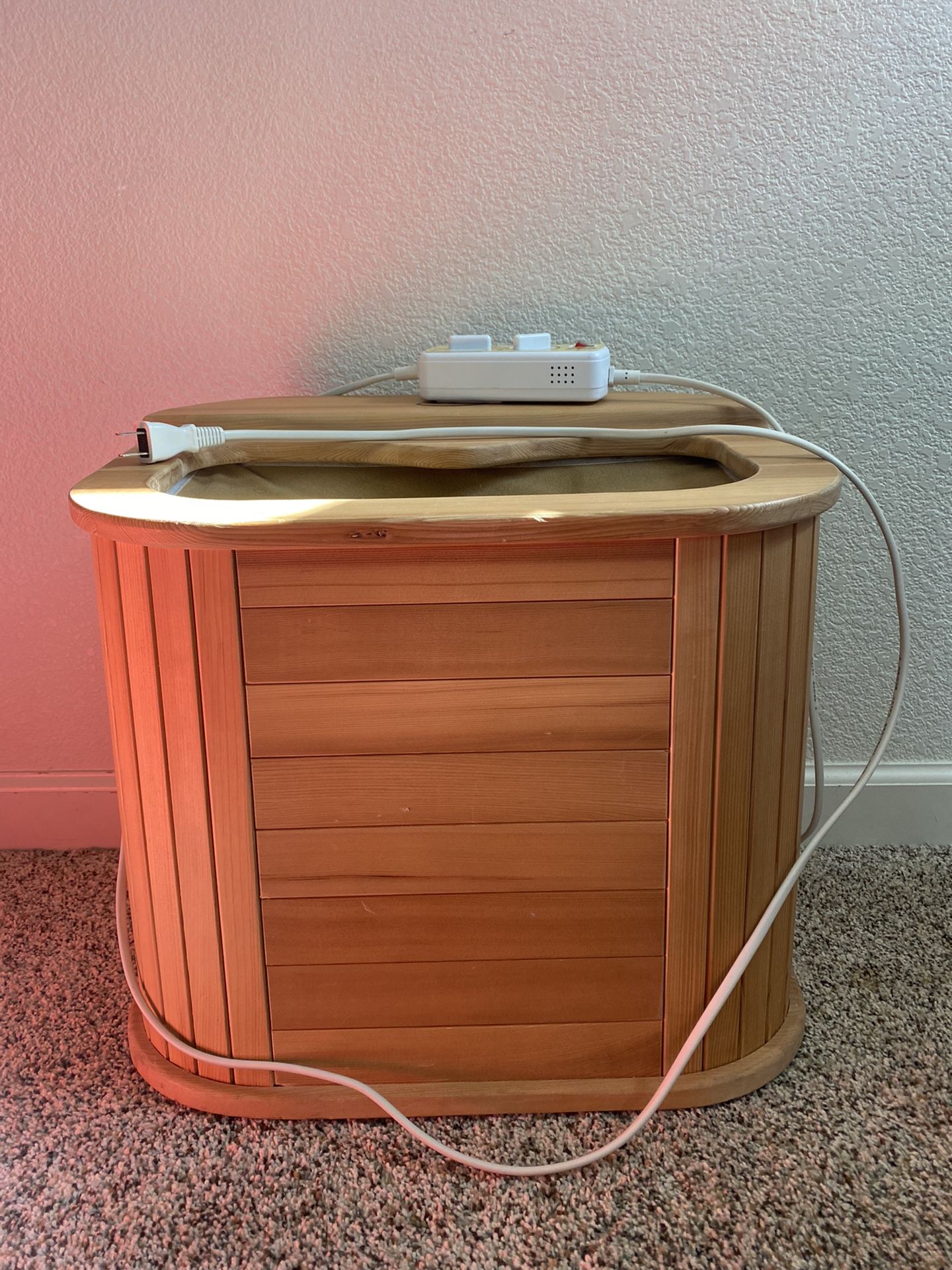 Infrared Wooden Foot Sauna