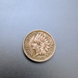 Extra Fine 1862 Indian Head Cent