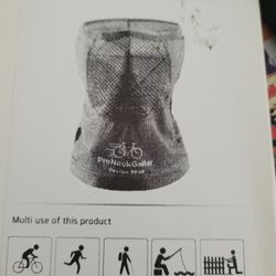 Cooling Neck Gaiter for Athlete Biker Sun & Wind Protection Breathable Lightweight Fast Dry for Men Women Kids Sports Cycling