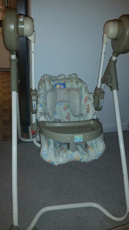 Sesame Beginnings Baby Swing