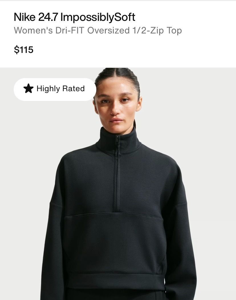 Nike Impossibly Comfy Sweat Outfit w/Cute Golden Clover Baseball Cap
