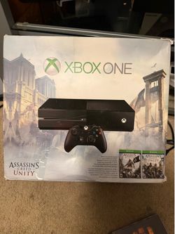 Xbox one in the box